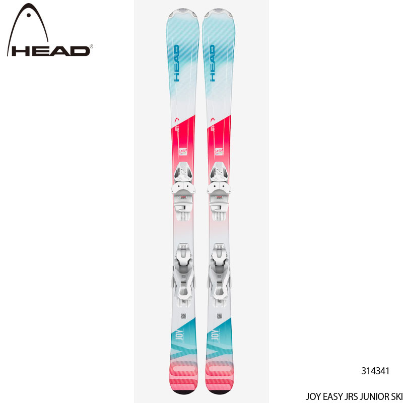 ヘッド スキー板 スキーセット ジュニア キッズ 子供用 22-23 HEAD JOY EASY JRS JRS 4.5 GW CA 金具付き ビンディング 送料無料