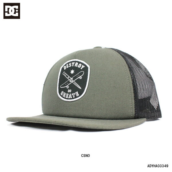 DC CAP メッシュ キャップ 帽子 メンズ レディース DC SHOES ディーシー ADYHA03349 正規品