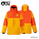ピクチャー ウェア ジャケット 22-23 PICTURE ORGANIC CLOTHING ANTON JKT トラック MVT394 YELLOW スキー ...