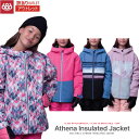訳あり アウトレット スノーウェア ジャケット キッズ ジュニア 23-24 686 ATHENA INSULATED JACKET Sサイズ シックスエイトシックス