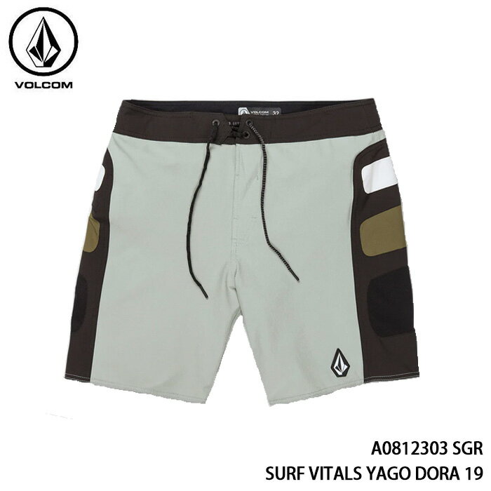 サーフパンツ ボードショーツ 海パン 水着 メンズ ボルコム VOLCOM SURF VITALS YAGO DORA 19 SGR 日本正規品