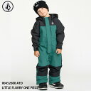 予約 スノーウェア ワンピース つなぎ ボルコム VOLCOM LITTLE FLURRY ONE PIECE ATD ジュニア キッズ 子供用 日本正規品 2...