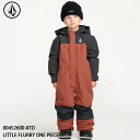 予約 スノーウェア ワンピース つなぎ ボルコム VOLCOM LITTLE FLURRY ONE PIECE HEN ジュニア キッズ 子供用 日本正規品 2...