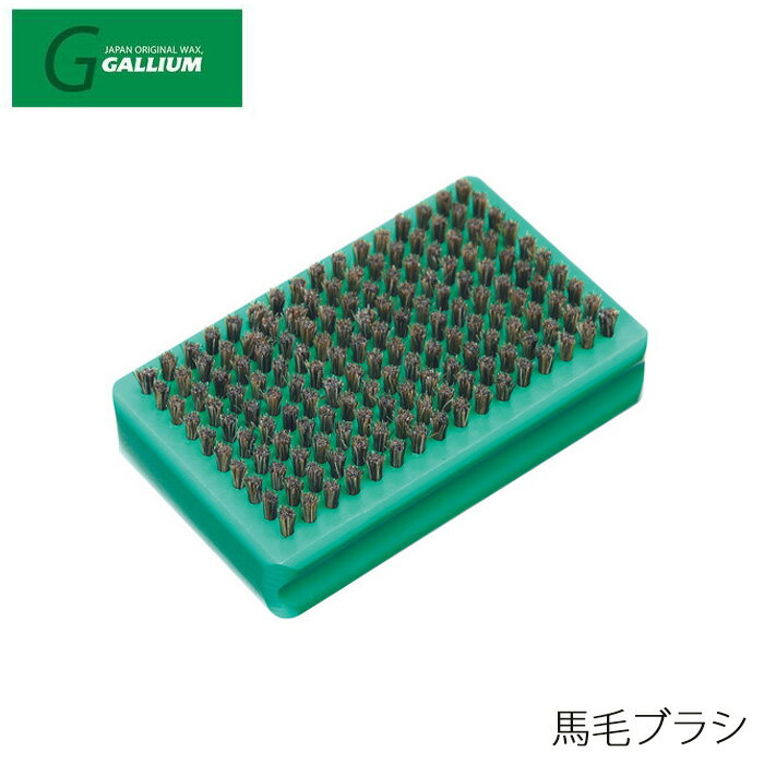 【ポイント10倍！ブラックフライデー】ガリウム ブラシ GALLIUM 馬毛ブラシ TU0165 スキー スノーボー..