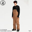 予約 スノーウェア パンツ ビブ ボルコム VOLCOM ROAN BIB OVERALL ローン ビブ オーバーオール 日本正規品 25-26 スキー スノー...