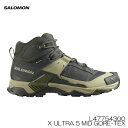 ハイキングブーツ SALOMON サロモン X ULTRA 5 MID GORE-TEX エックス ウルトラ トレッキング メンズ 日本正規品 L4775430...
