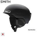 【4/24 20時～P5倍お買い物マラソン】ヘルメット メイズ スミス 23-24 SMITH Maze Matte Black アジアンフィット つば付き スキー スノーボード ヘルメット メンズ レディース 日本正規品