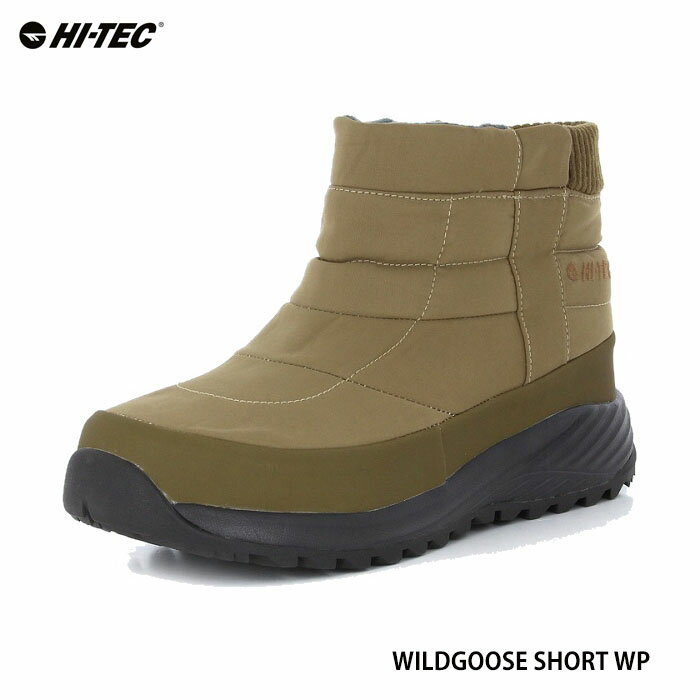 【6/4 20時～P10倍!楽天スーパーSALE】レディースアウトドアブーツ HI-TEC ハイテック WILDGOOSE SHORT WP ワイルドグース ショート WP BTU18WBEIGE