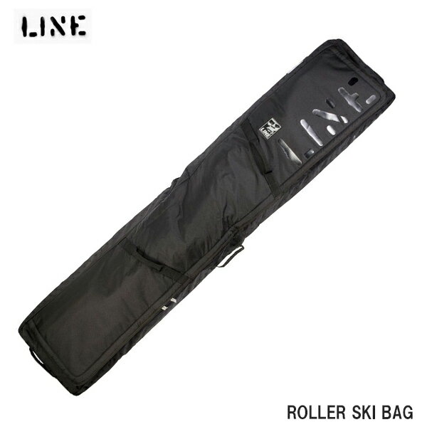 スキーローラーバッグ キャスター付き 収納ケース スキーバッグ ケース LINE ライン ROLLER SKI BAG BLACK A1901002010 正規品