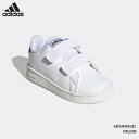 【4/24 20時～P5倍お買い物マラソン】アディダス adidas スニーカー シューズ ADVANTAGE I WHITE FW2590 女の子 男の子 ジュニア キッズ 子供用 幼稚園