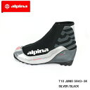 5/9 20P5-10ܤ㤤ʪޥ饽ۥԥ ȥ꡼֡ alpina T10 JR 5943-3K XC SILVER BLACK 24.5 ˥ å Ҷ 塼 