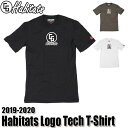 【4/24 20時～P5倍お買い物マラソン】ラッシュガード Tシャツ 半袖 ドライテック メンズ レディース CG Habitats キャンディーグラインド CANDY GRAIND Logo Tech T-Shirt 送料無料