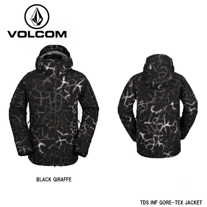 楽天Boom Sports EC店【5/9 20時～P5-10倍お買い物マラソン】ボルコム ウェア ジャケット 22-23 VOLCOM TDS INF GORETEX JACKET BAG 防水 ティディエス スノボ ウェア ゴアテックス G0452309 日本正規品