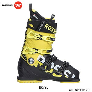 スキー ブーツ メンズ 大人 アルパイン ロシニョール ROSSIGNOL ALL SPEED 120 BK/YL オールスピード RBG2110