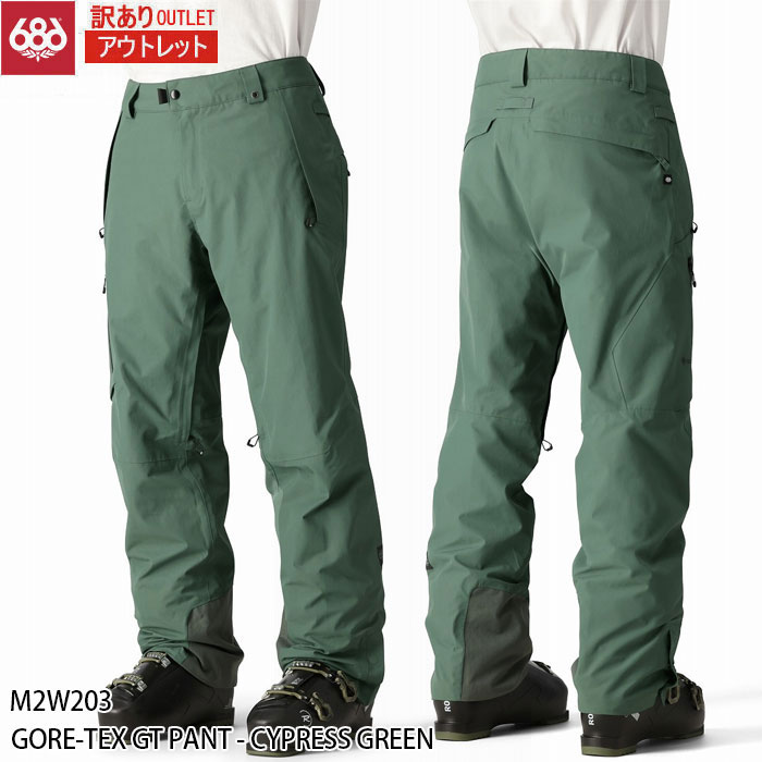 【ポイント10倍!ブラックフライデー】訳あり アウトレット Lサイズのみ スノーボード ウェア パンツ 24-25 686 GORE-TEX GT PANT ゴ...