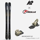 24-25 K2 ケーツー MINDBENDER マインドベンダー 85 + Tyrolia ATTACK 11 LYT SAND 95mm チロリア アタック...