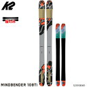K2 ケーツー スキー板 板のみ 23-24 K2 MINDBENDER 108TI 186cm マインドベンダー108TI メンズ 2024 日本正規品 旧モ...