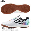 【エントリで+P10倍~4/22 20:00~4/27 9:59】アンブロ フットサル シューズ UMBRO アクセレイター TR JR WIDE ワイド IN S.WHITE/M.RAINBOW/BLACK(WHBK)ジュニア キッズ 子供用 サッカー