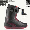 予約 25-26 ディーラックス エッジプロ CTF スノーボード ブーツ DEELUXE EDGE PRO CTF RED SHIFT メンズ スノボ 熱成形...