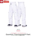 訳あり アウトレット スノーボード ウェア パンツ メンズ 23-24 686 QUANTUM THERMAGRAPH PANT Lサイズ シックスエイトシック...