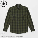 【P5倍ワンダフルデー5/1限定】ボルコム メンズ フランネルシャツ 長袖 FA24 VOLCOM Shadowstone Flannel Long Sleev...