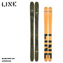 スキー板 板のみ メンズ 23-24 LINE ライン BLADE OPTIC 104 185cm ブレイド オプティック フリーライド カービング パウダー ...
