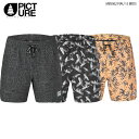 ショートパンツ ハーフパンツ サーフパンツ メンズ ピクチャー PICTURE PIAU 15 BRDS 23SS アウトドア レジャー 水陸両用 58623255 MBS062