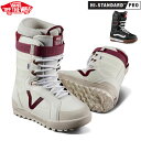 【4/24 20時～P5倍お買い物マラソン】バンズ スノーボードブーツ メンズ ハイスタンダード プロ 23-24 VANS HI-STANDARD PRO スノボ 男性用 日本正規品 VN0A3TFKBA2 VN0A3TFKQJK