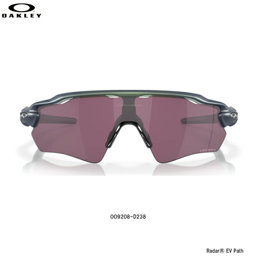 オークリー サングラス レーダーイーブイ パス OO9208-D238 偏光レンズ 野球 ゴルフ ランニング OAKLEY Radar EV Path Matte Silver Prizm Road Black