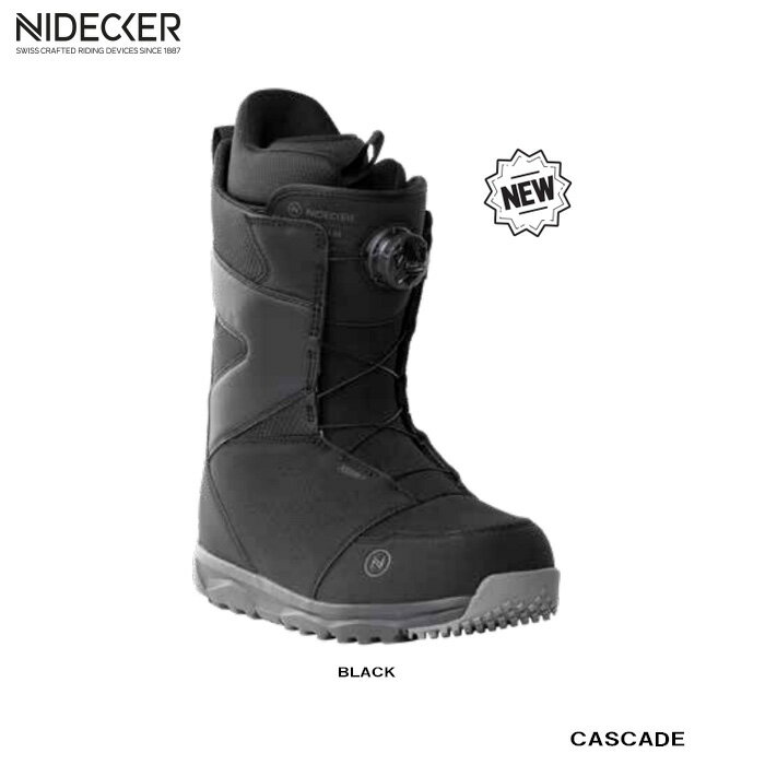 【6/4 20時～P10倍!楽天スーパーSALE】スノーボードブーツ メンズ 22-23 NIDECKER ナイデッカー CASCAD..