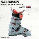 スキーブーツ サロモン エスプロ アルファ 24-25 SALOMON S/PRO ALPHA 120 GW メンズ レディース L47637500 日本正規品...