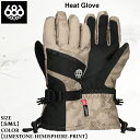 予約 ジュニア シックスエイトシックス ヒート グローブ 25-26 686 Heat Glove M2WGLV501 LIMESTONE-HEMISPHERE-PRINT スノーボード スキー 日本正規品