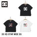 楽天Boom Sports EC店【4/24 20時～P5倍お買い物マラソン】キッズ Tシャツ 男の子 女の子 DC SHOES ディーシーシューズ 20 KD STAR WIDE SS ジュニア 子供用 半袖 Tシャツ 7126J097 日本正規品