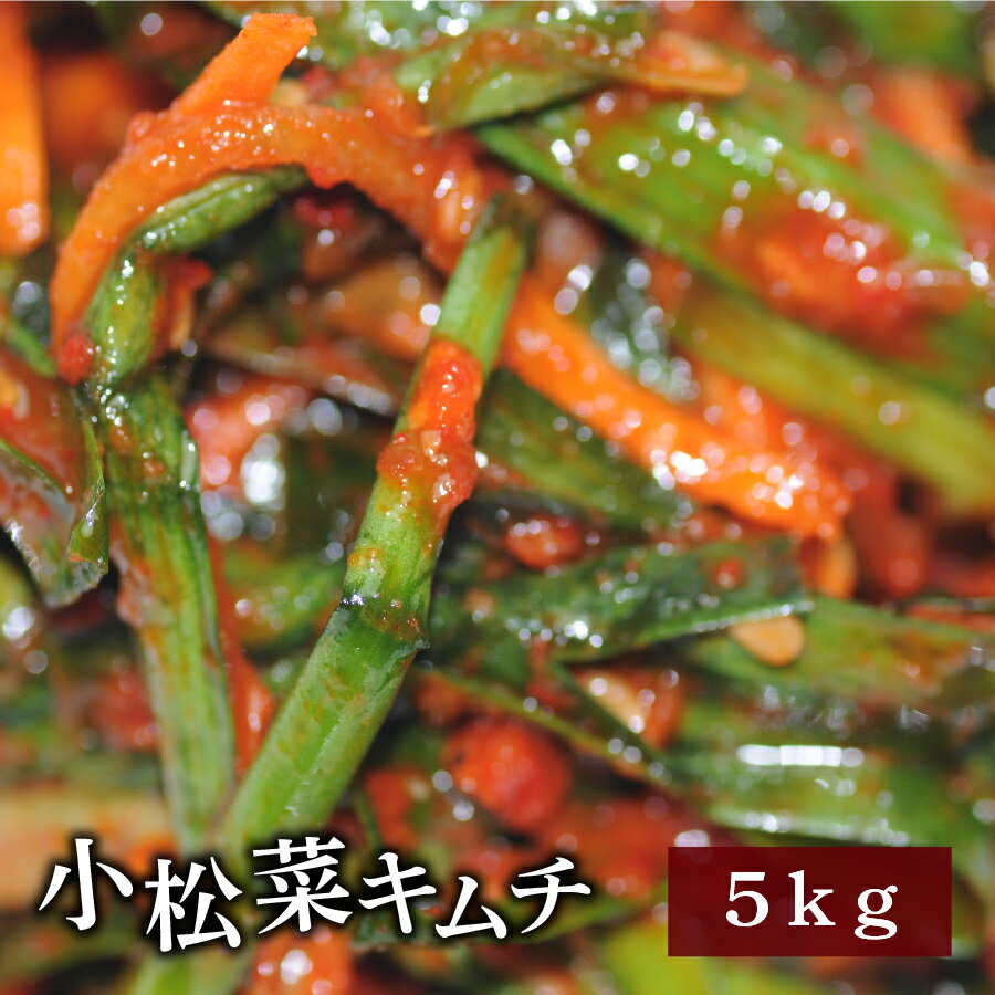 【一部地域送料無料】【業務用】【野菜キムチ】 キムチ 5kg 小松菜キムチ5kg _