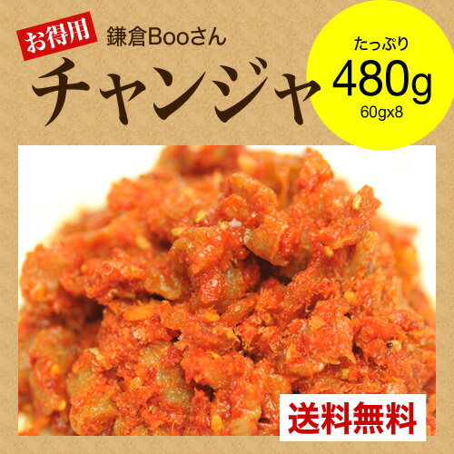 チャンジャ 480g(60gx8パック) 海鮮キムチ 【お得用】【一部地域送料無料】