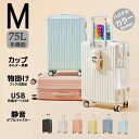 スーツケース Mサイズ usbポート付き 軽量 キャリーケース キャリーバッグ おしゃれ 軽量 静音 可愛い パステルカラー ダブルキャスター 大容量 60リットル ビジネス 出張 国内旅行 4泊 5泊 男女兼用 USB ドリンクホルダー 24inch スーツケース