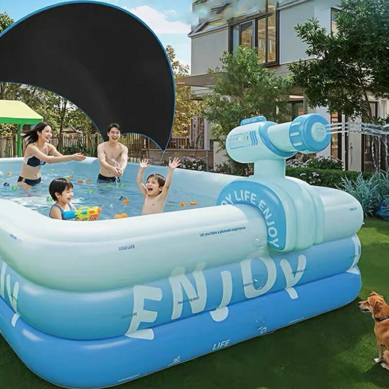 噴水水鉄砲 水鉄砲 エア遊具 家庭用 子供用 キッズ キッズプール 赤ちゃん用 ギフ...