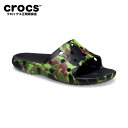  CLASSIC CROCS SPRAY CAMO SLIDE クラシック クロックス スプレイ カモ スライド サンダル 迷彩 ユニセックス レディース メンズ ミリタリー 208252 セール