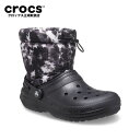 Classic Lined Neo Puff Tie-Dye Boot クラシック ラインド ネオパフ タイダイ ブーツ メンズ レディース 男女兼用 ふわふわあったかい冬用ブーツ ◎ 207328 クロックス正規取扱店 セール ボア フリース