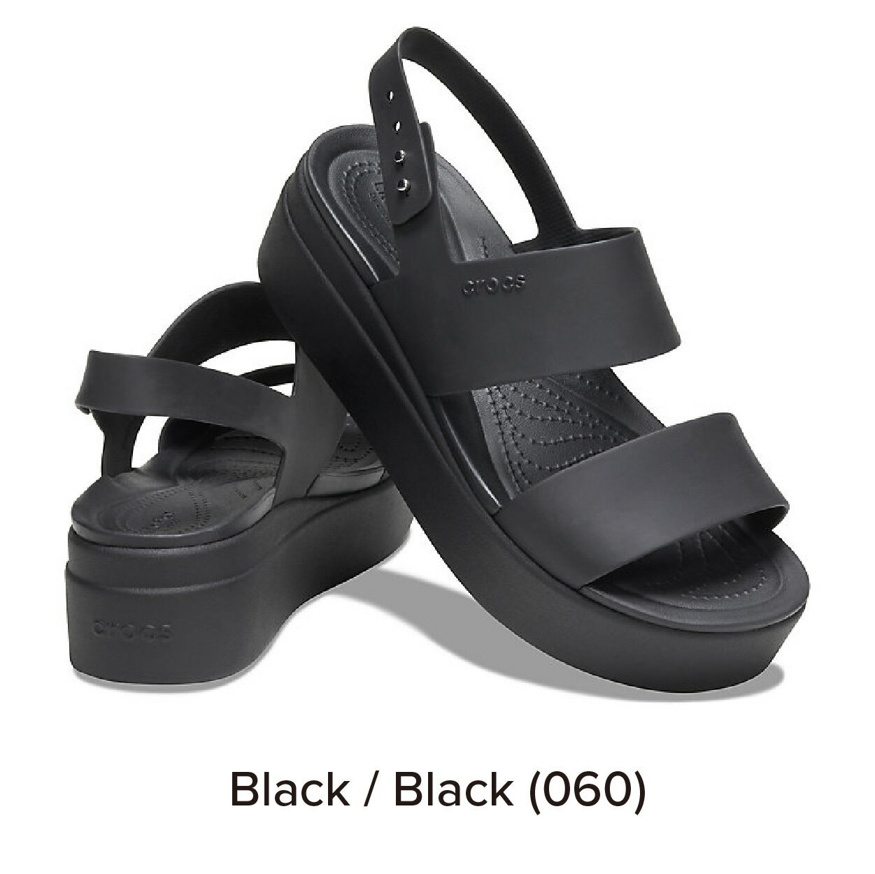 【送料無料 20% OFF SALE !!】クロックス ブルックリン ロウ ウェッジ ウィメン Women’s Crocs Brooklyn Low Wedge 厚底 レディース 女性 防水 ストラップ 黒 ネイビー スタッコ ヒール 206453クロックス正規取扱店なのでご安心ください