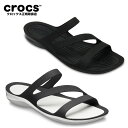 【20 OFF】スウィフトウォーター サンダル ウィメン クロックス Women’s Swiftwater Sandal サンダル レディース フラット レディースサンダル クロックス クロックスサンダル 黒 クロックス正規取扱店なのでご安心ください セール SALE 203998