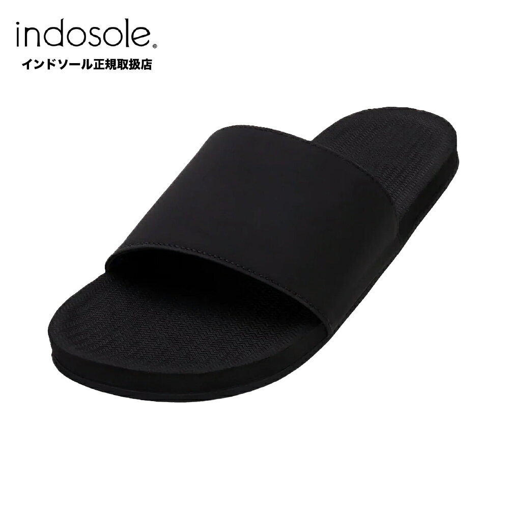 Rakuten - 【取扱開始! 送料無料】indo sole インドソール Men's ESSNTLS Slide エッセンシャルズ メンズ スライド サンダル サスティナブル 再利用 indosole正規取扱店 MSASLDES 送料無料 ◯