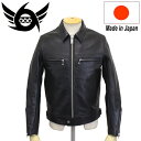 正規取扱店 666 MY WAY MAN マイウェイマン MMLJM-1 シングル ライダースジャケット 日本製 BLACK