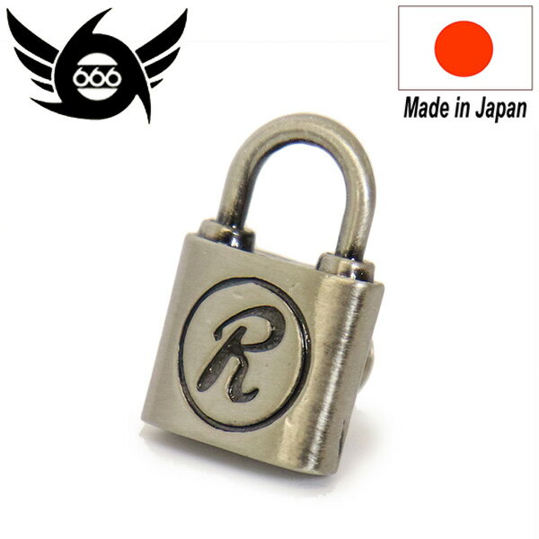 正規取扱店 666 ORIGINAL SOA0059 SID PADLOCK PIN BADGE シド パドロック ピンバッジ