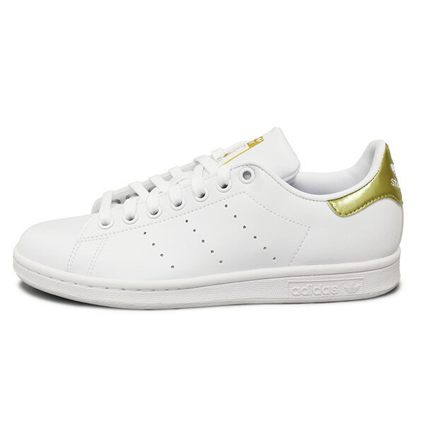 正規取扱店 adidas (アディダス) G58184 STAN SMITH W スタンスミス レディース スニーカー フットウェアホワイトxフットウェアホワイトxゴールドメタリック AD098 3