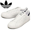 正規取扱店 adidas (アディダス) M20325 STAN SMITH スタンスミス スニーカー フットウェアホワイトxコアホワイトxダークブルー AD3...