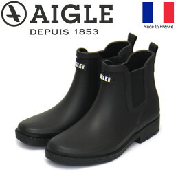 正規取扱店 AIGLE (エーグル) ZZFNA61 CARVILLE 2 カーヴィル チェルシーラバーブーツ レディース 00A NOIR AGL031