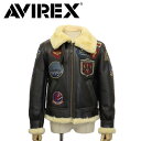 アヴィレックス 正規取扱店 AVIREX (アヴィレックス) 6111040 B-3 TOP GUN トップガン レザージャケット 55BROWN