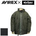 アヴィレックス 正規取扱店 AVIREX (アヴィレックス) X WILDTHINGS (ワイルドシングス) ダブルネーム 6112179 HAPPY JKT ハッピージャケット 全2色