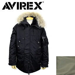 アヴィレックス 正規取扱店 AVIREX (アビレックス) 5954001 6152145 N-3B COMMERCIAL REAL FUR コマーシャル リアルファー ジャケット 全2色